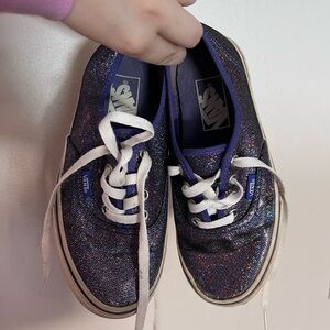 Vans printed Holographic Sneakers purple